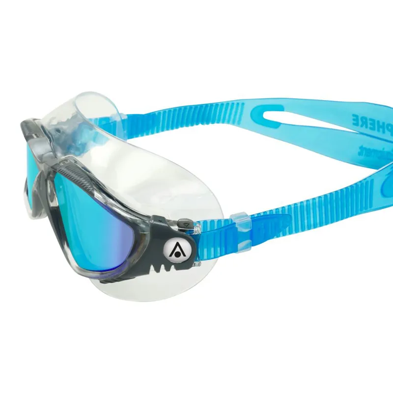 Aqua Sphere Vista Blue Titanium Mirror Goggle Grey/Blue-1